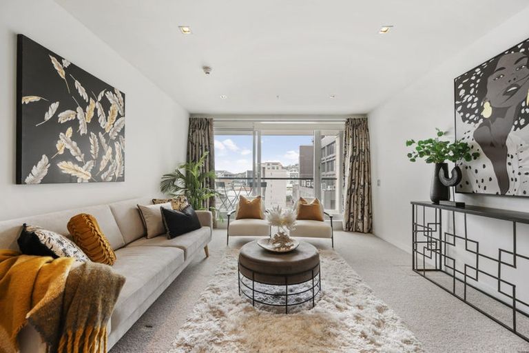 Photo of property in Monument Apartments, 6c/245 Wakefield Street, Te Aro, Wellington, 6011