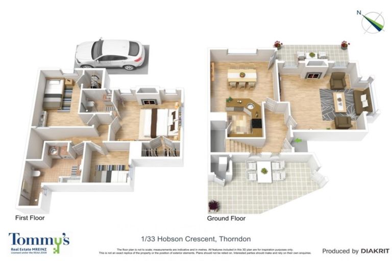 Photo of property in 33a Hobson Crescent, Thorndon, Wellington, 6011