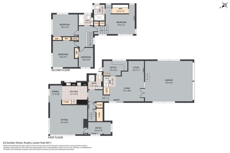 Photo of property in 63 Gordon Street, Avalon, Lower Hutt, 5011