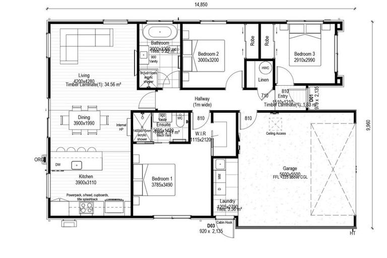 Photo of property in 19 Croucher Street, Kaiapoi, 7630