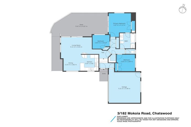 Photo of property in 3/182 Mokoia Road, Chatswood, Auckland, 0626