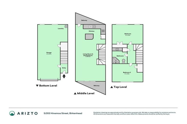 Photo of property in 5/200 Hinemoa Street, Birkenhead, Auckland, 0626
