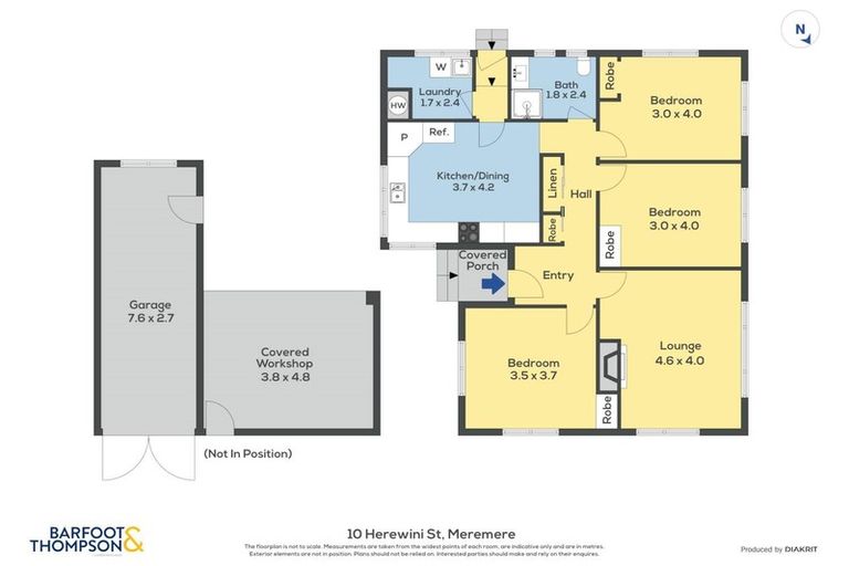 Photo of property in 10 Herewini Street, Meremere, Mercer, 2474