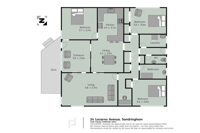 Photo of property in 24 Locarno Avenue, Sandringham, Auckland, 1025