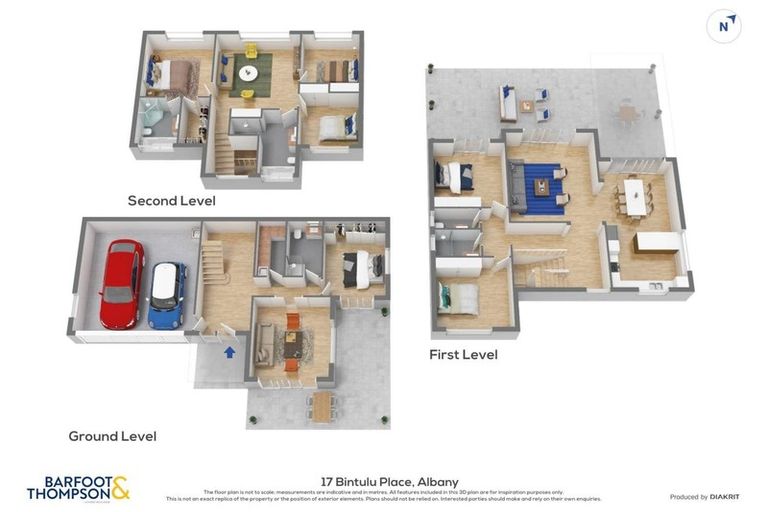 Photo of property in 17 Bintulu Place, Fairview Heights, Auckland, 0632