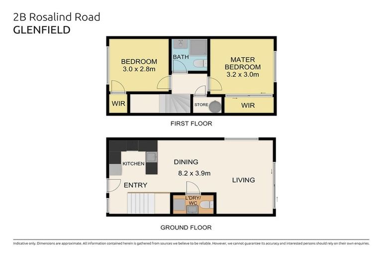 Photo of property in 2b Rosalind Road, Glenfield, Auckland, 0629