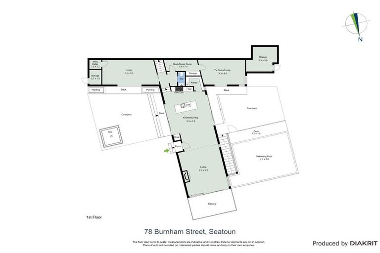 Photo of property in 78 Burnham Street, Seatoun, Wellington, 6022