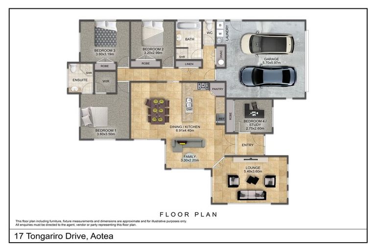 Photo of property in 17 Tongariro Drive, Aotea, Porirua, 5024