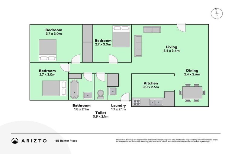 Photo of property in 16b Baxter Place, Owhata, Rotorua, 3010