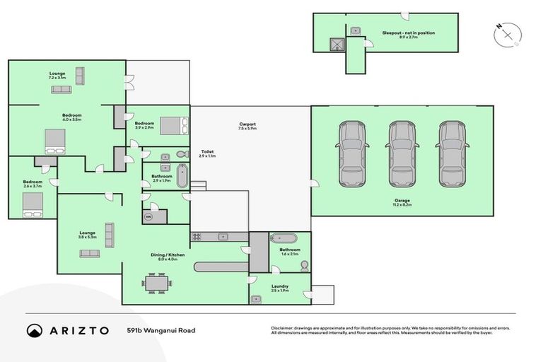 Photo of property in 591b Wanganui Road, Turakina, Marton, 4788