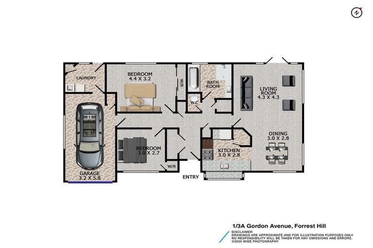 Photo of property in 1/3a Gordon Avenue, Forrest Hill, Auckland, 0620