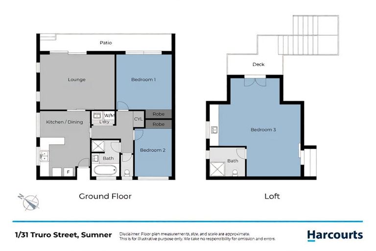 Photo of property in 1/31 Truro Street, Sumner, Christchurch, 8081