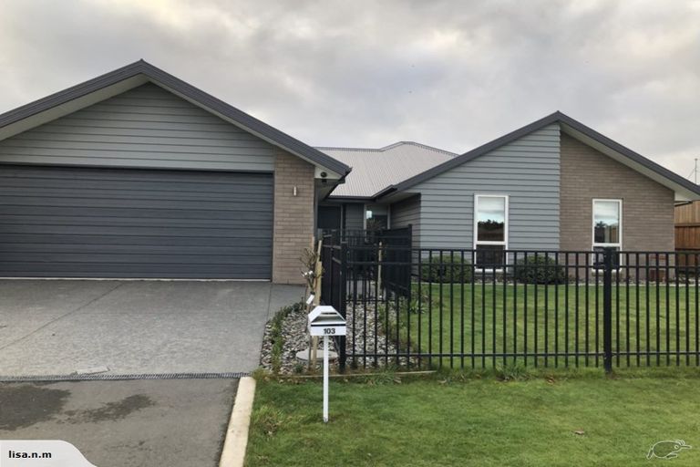 Photo of property in 103 Shillingford Boulevard, Rolleston, 7615