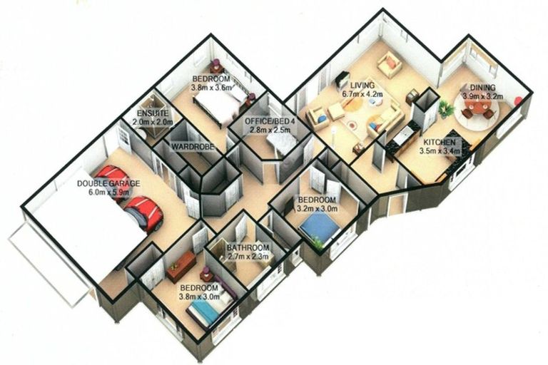 Photo of property in 14 Blairgowrie Place, Rototuna North, Hamilton, 3210