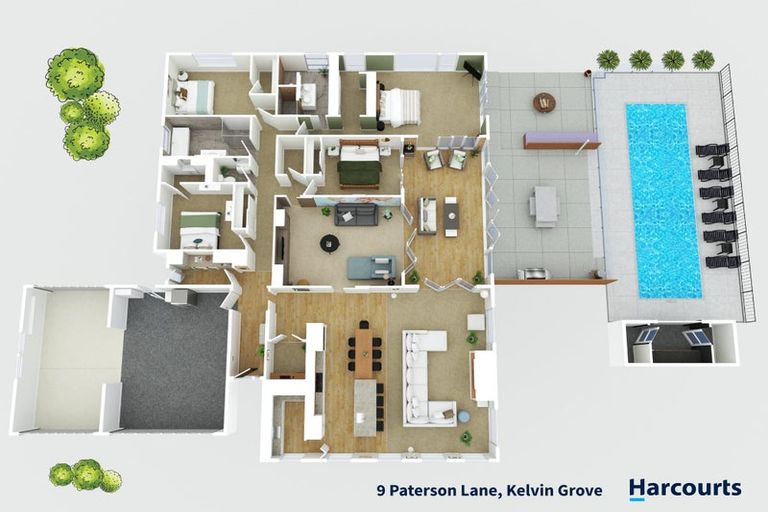 Photo of property in 9 Paterson Lane, Kelvin Grove, Palmerston North, 4470