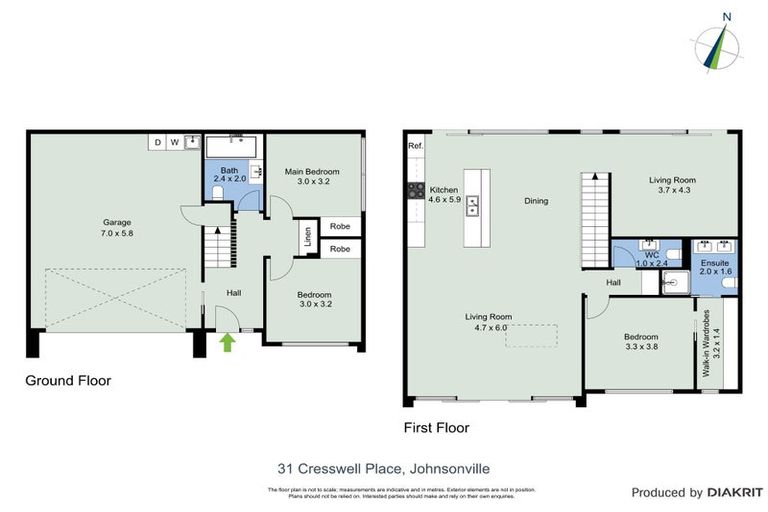 Photo of property in 31 Cresswell Place, Johnsonville, Wellington, 6037