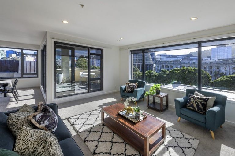 Photo of property in Kate Sheppard Apartments, 5c/42 Molesworth Street, Thorndon, Wellington, 6011