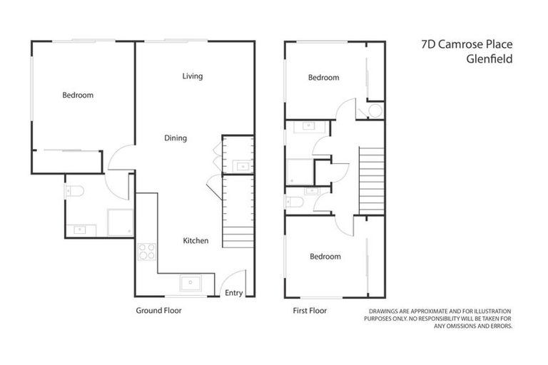 Photo of property in 7d Camrose Place, Glenfield, Auckland, 0629