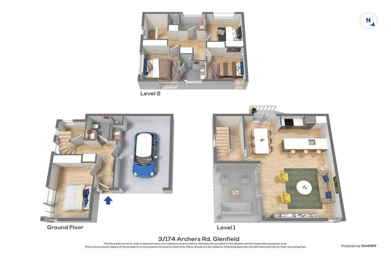 Photo of property in 174b Archers Road, Glenfield, Auckland, 0629