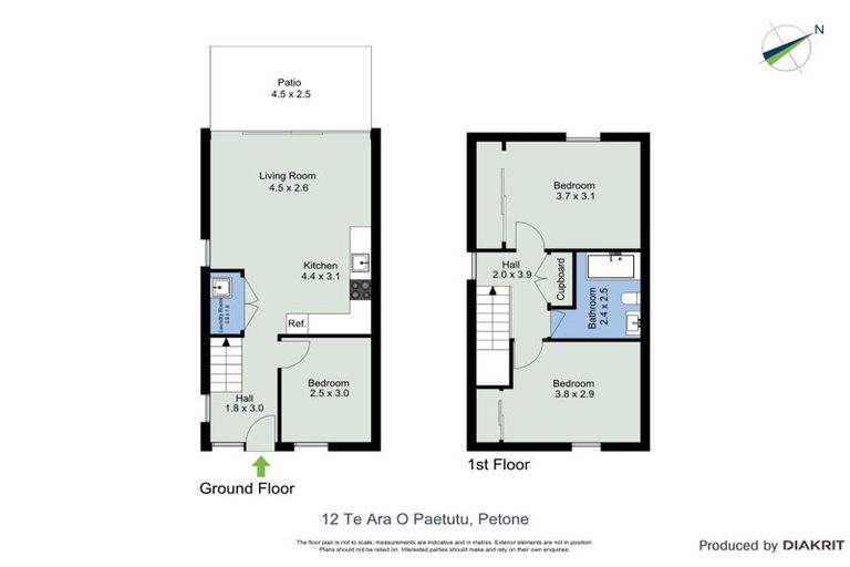 Photo of property in 12 Te Ara O Paetutu, Petone, Lower Hutt, 5012