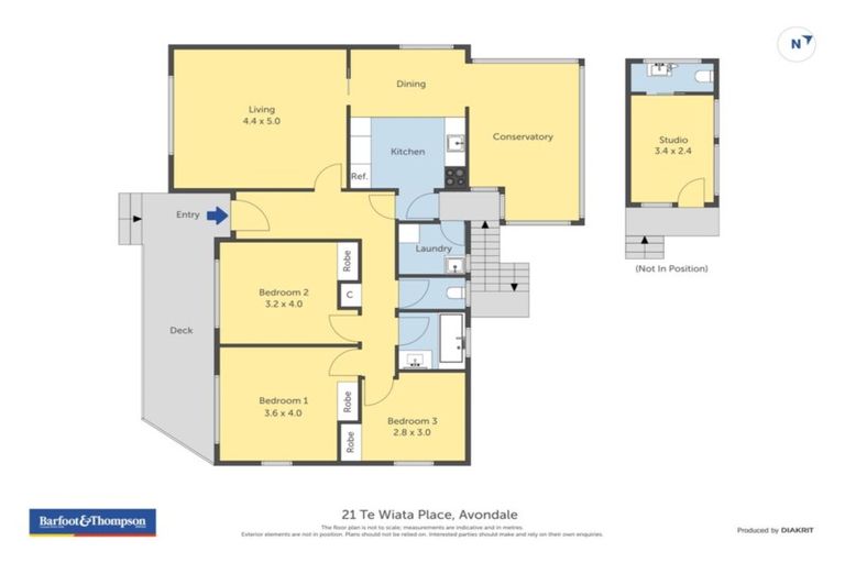 Photo of property in 21 Te Wiata Place, Avondale, Auckland, 1026