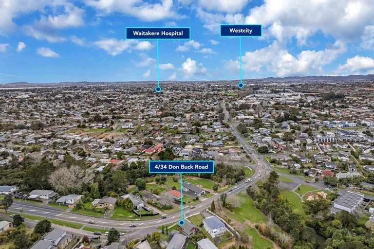 Photo of property in 4/34 Don Buck Road, Massey, Auckland, 0614