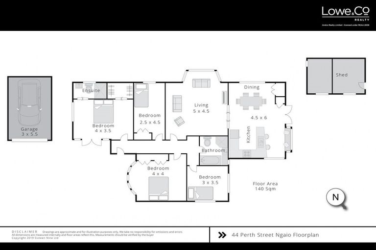 Photo of property in 44 Perth Street, Ngaio, Wellington, 6035