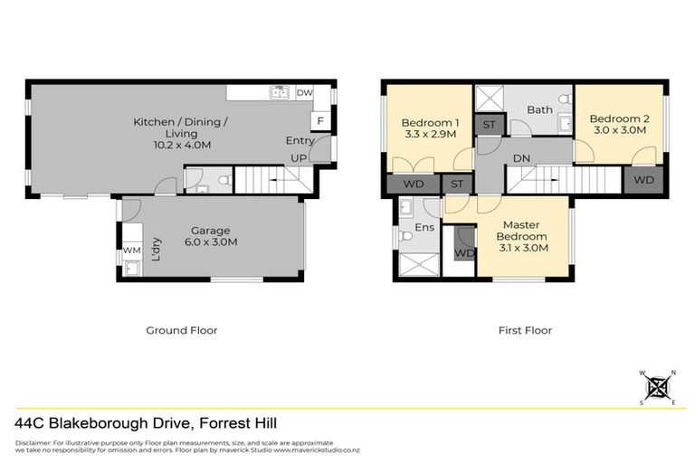 Photo of property in 44c Blakeborough Drive, Forrest Hill, Auckland, 0620