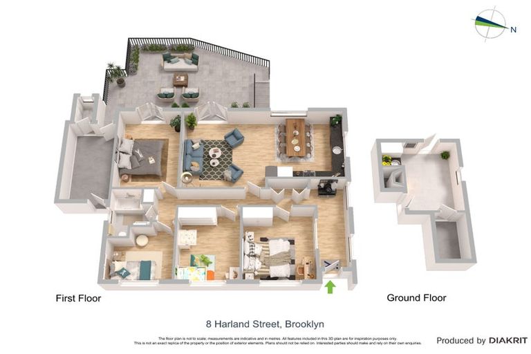 Photo of property in 8 Harland Street, Brooklyn, Wellington, 6021