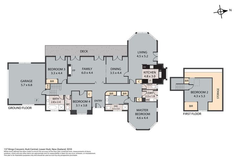 Photo of property in 137 Kings Crescent, Hutt Central, Lower Hutt, 5010