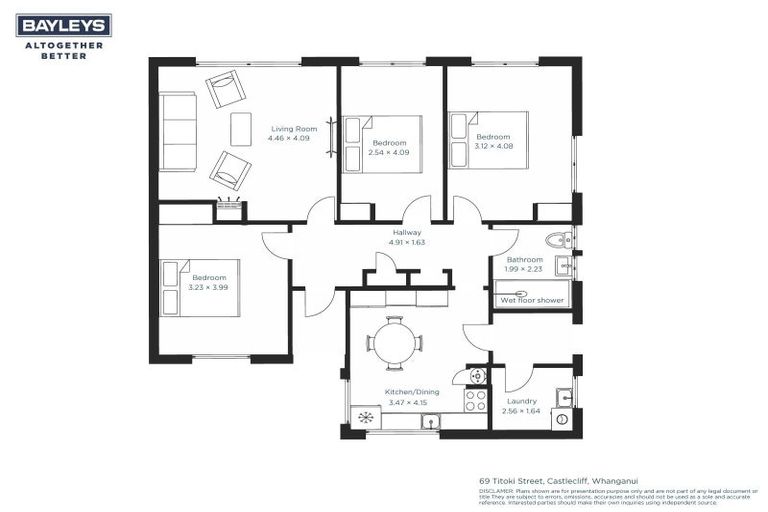 Photo of property in 69 Titoki Street, Castlecliff, Whanganui, 4501