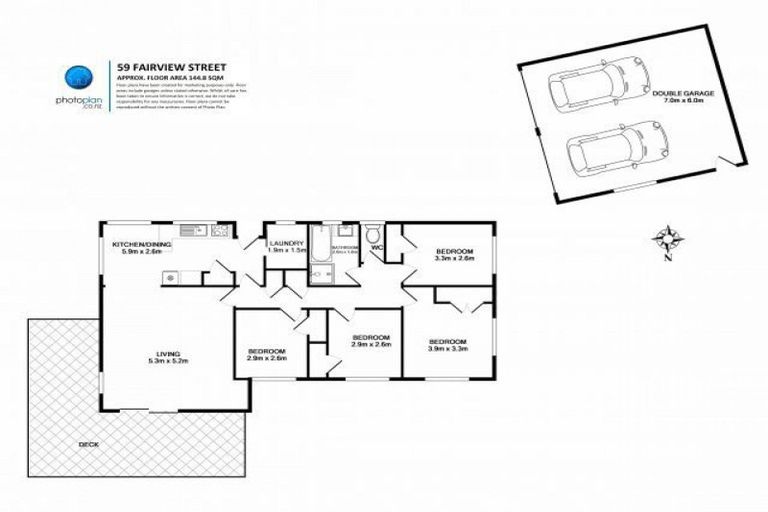 Photo of property in 59 Fairview Street, Fairview Downs, Hamilton, 3214