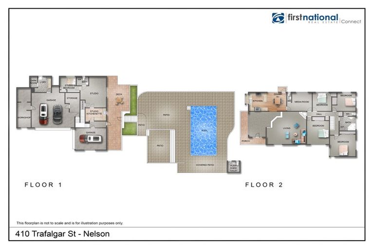Photo of property in 410 Trafalgar Street, Nelson South, Nelson, 7010
