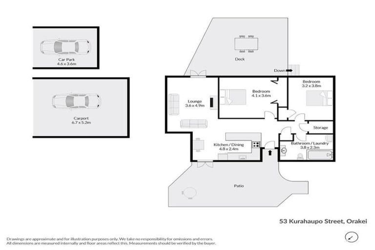 Photo of property in 53 Kurahaupo Street, Orakei, Auckland, 1071
