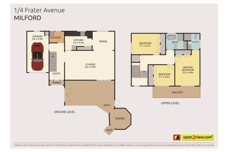 Photo of property in 1/4 Frater Avenue, Milford, Auckland, 0620