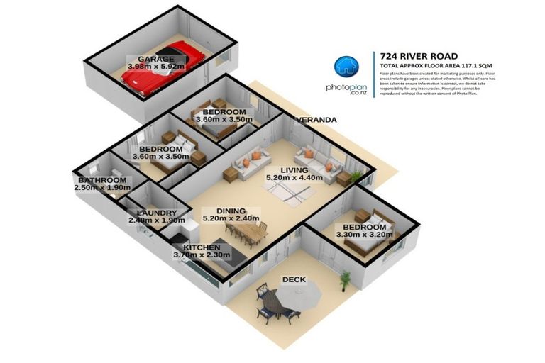 Photo of property in 724 River Road, Chartwell, Hamilton, 3210