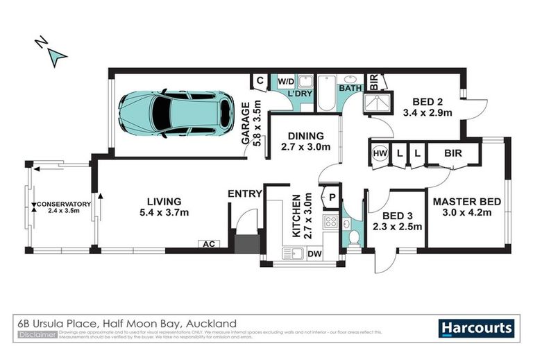 Photo of property in 6b Ursula Place, Half Moon Bay, Auckland, 2012