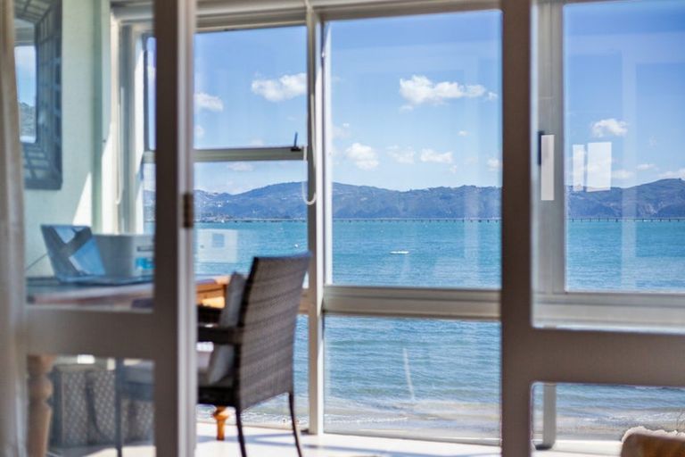 Photo of property in 1a Gill Road, Lowry Bay, Lower Hutt, 5013