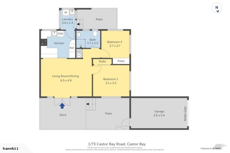 Photo of property in 1/73 Castor Bay Road, Castor Bay, Auckland, 0620