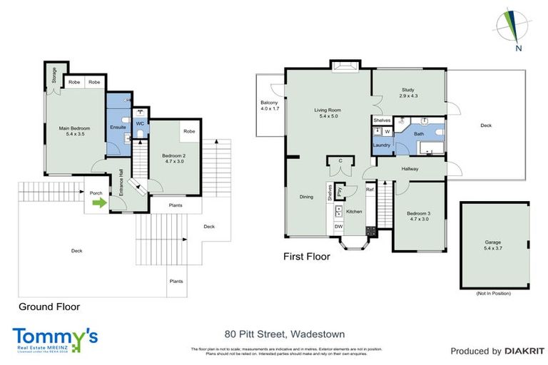 Photo of property in 80 Pitt Street, Wadestown, Wellington, 6012