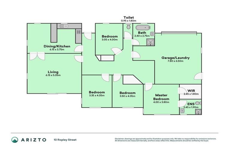 Photo of property in 10 Ropley Street, Amberley, 7410