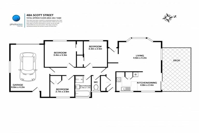 Photo of property in 48a Scott Street, Leamington, Cambridge, 3432