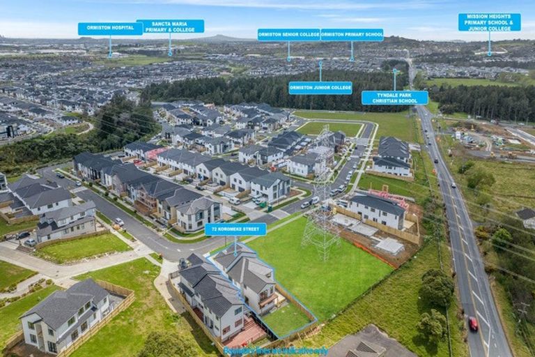 Photo of property in 72 Koromeke Street, Flat Bush, Auckland, 2019