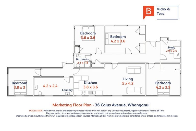 Photo of property in 36 Caius Avenue, Gonville, Whanganui, 4501
