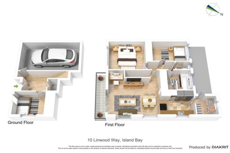 Photo of property in 10 Linwood Way, Island Bay, Wellington, 6023