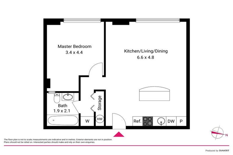 Photo of property in Hannahs Warehouse, 18/13 Leeds Street, Te Aro, Wellington, 6011