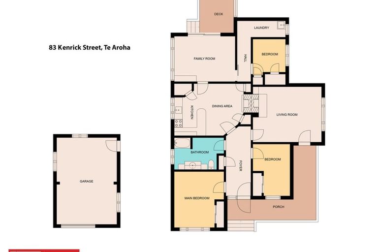 Photo of property in 83 Kenrick Street, Te Aroha, 3320