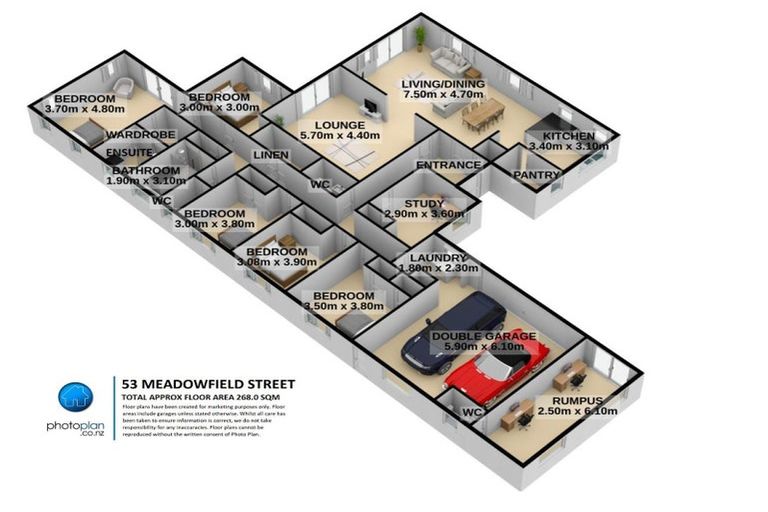 Photo of property in 53 Meadowfield Street, Flagstaff, Hamilton, 3210