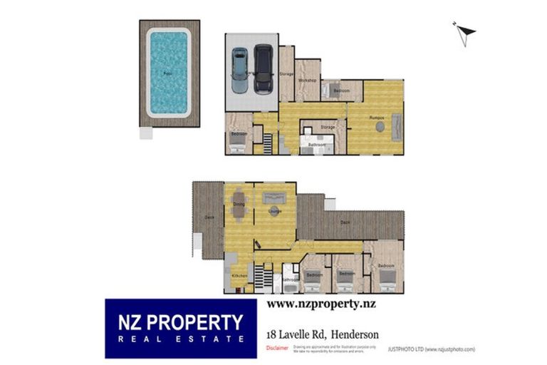 Photo of property in 18 Lavelle Road, Henderson, Auckland, 0612
