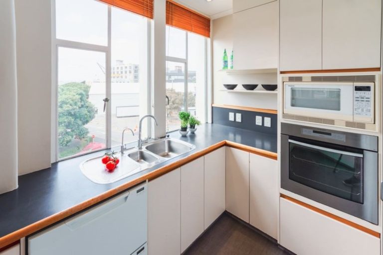 Photo of property in Civic Chambers Apartments, 2b/25 Cuba Street, Te Aro, Wellington, 6011